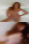 Horny women train